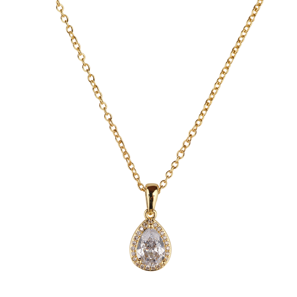 Collar Dory - Oro y Blanco