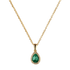 Collar Dory – Oro y Esmeralda