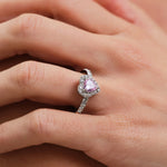 Anillo de Compromiso Amira - Rosa 8