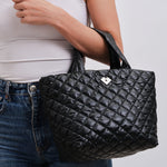 Bolsa Luxe - Negro Metálico