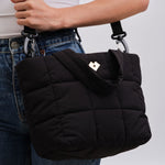 Bolsa Acolchada Amara - Negro