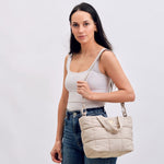 Bolsa Acolchada Amara - Beige