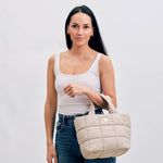 Bolsa Acolchada Amara - Beige