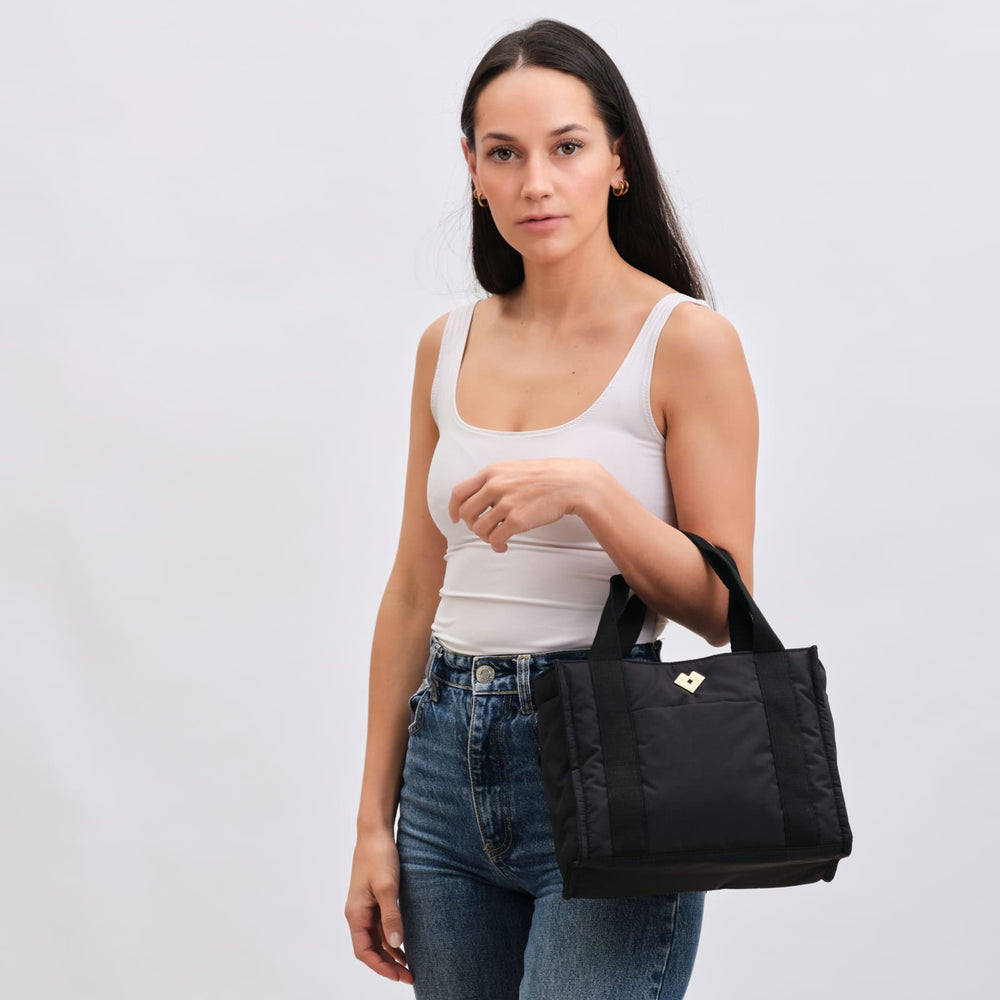 Bolsa Tote Bag Siena - Negro