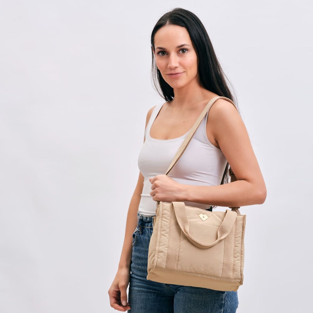 Bolsa Tote Bag Siena - Beige