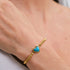 Pulsera de Corazón Nadia - Turquesa