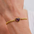 Pulsera de Corazón Nadia - Amatista
