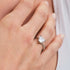Anillo de Corazón Aida - Plata 9