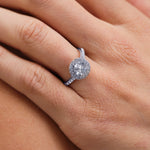Anillo de Compromiso Nima Plata - 9