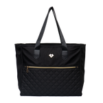 Pañalera para Bebé tipo Bolsa Tote Astrid - Negro