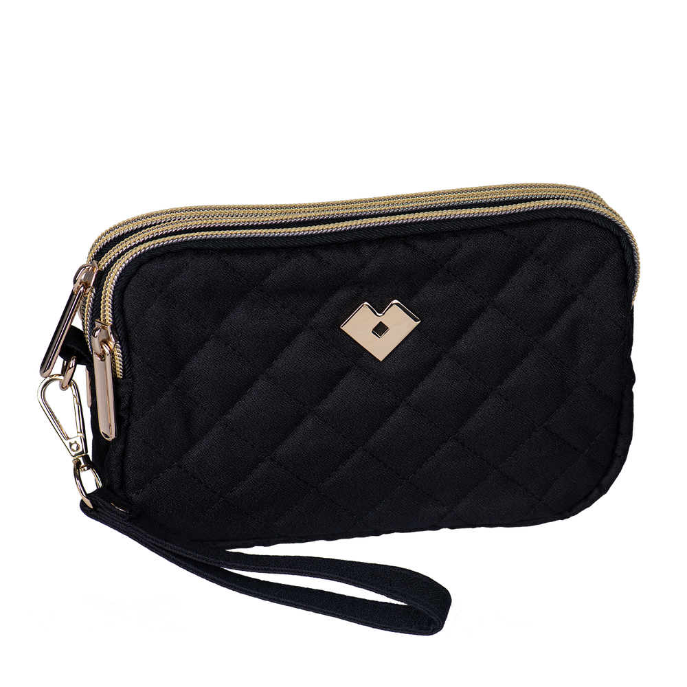 Bolsa de Mano tipo Clutch Gaby - Negro