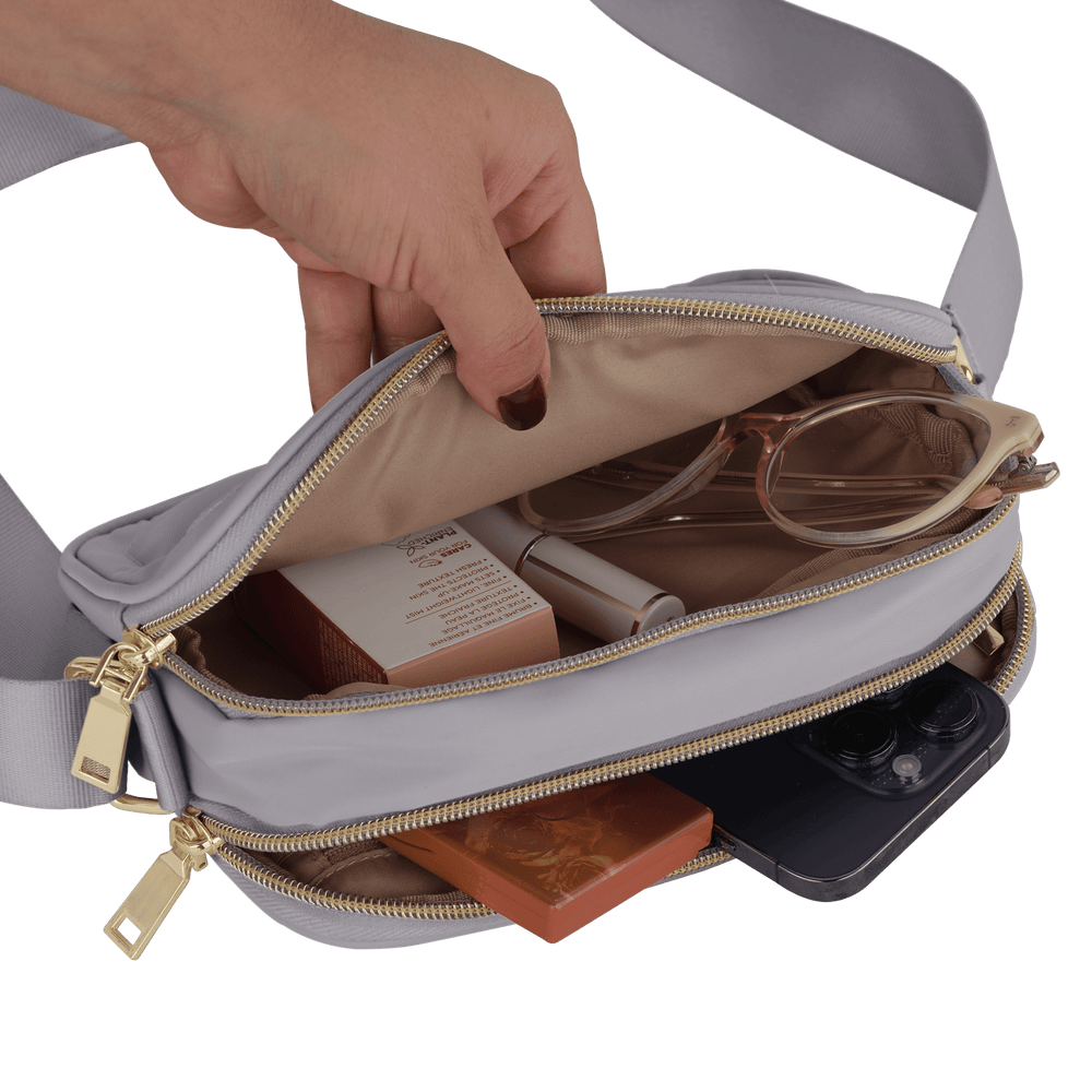 Bolsa Crossbody Nubia - Gris