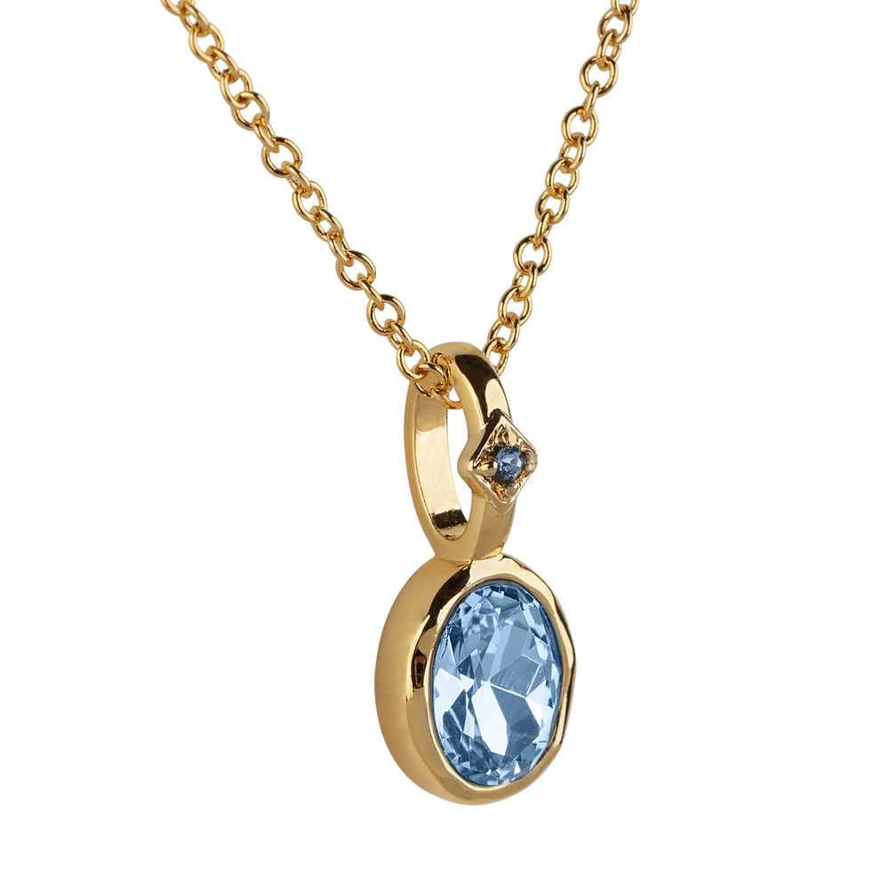 Set de Collar y Dijes Alea - Óvalo