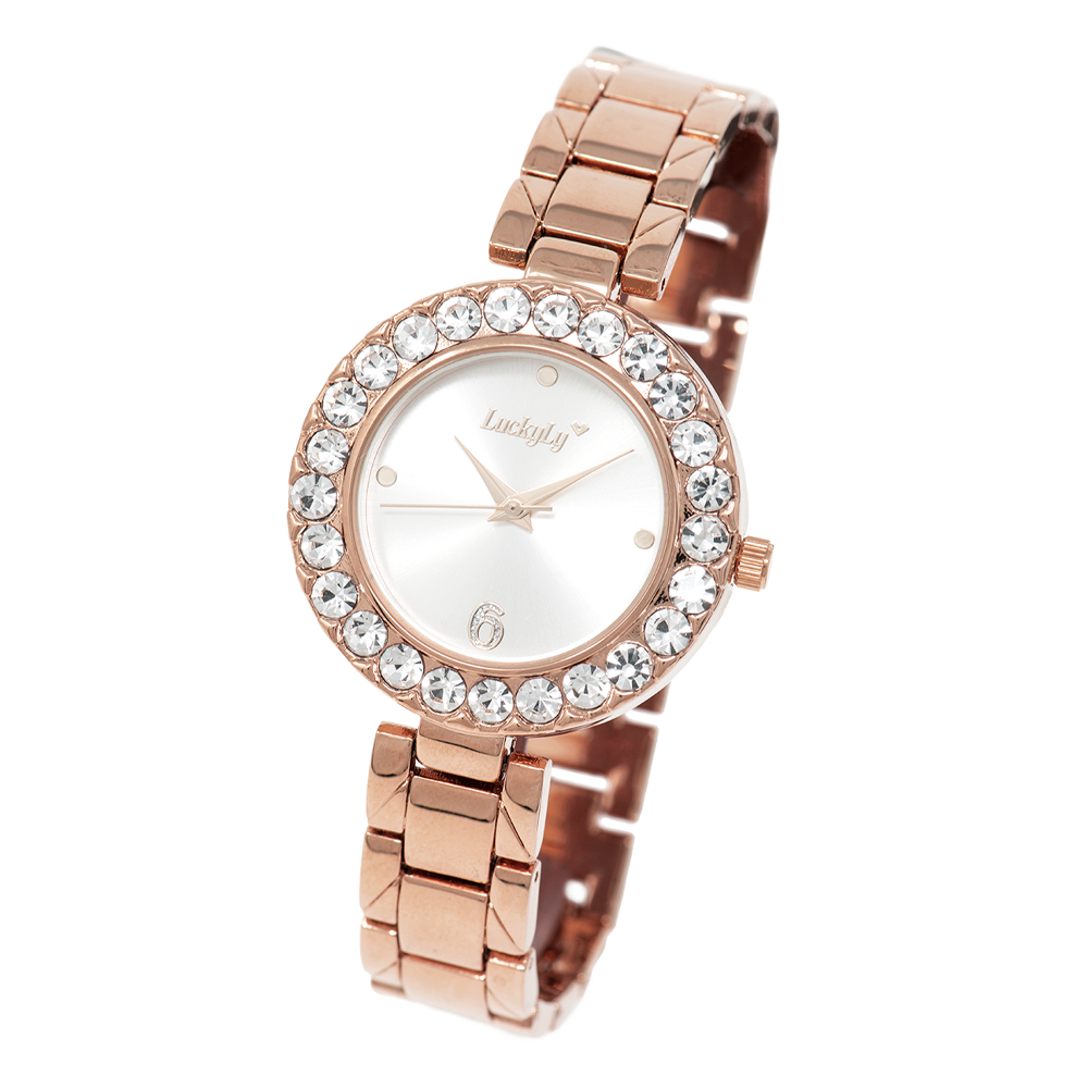 Reloj oro rosa mujer moderno