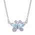 Collar Mariposa Gina - Plata