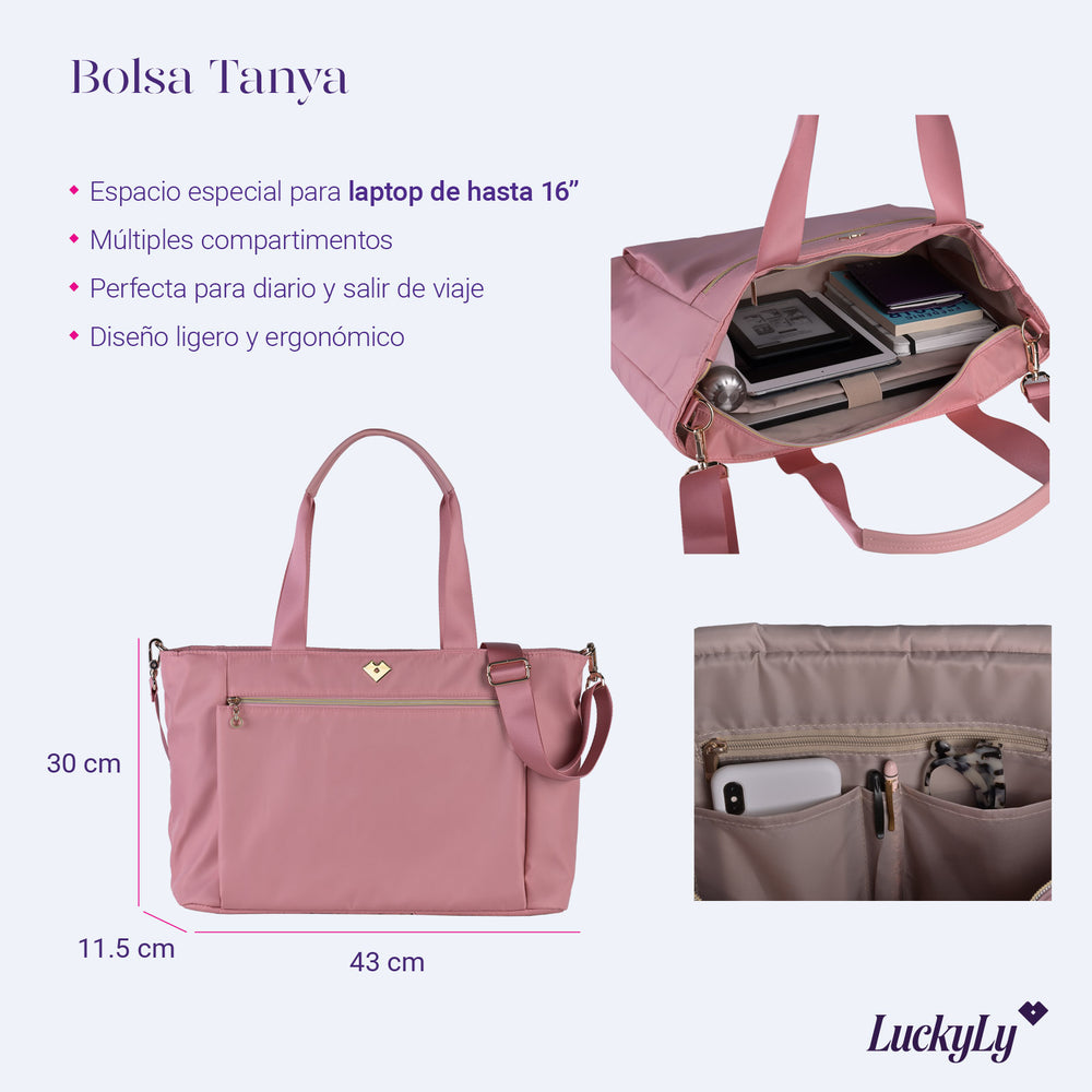 Bolsa para Laptop Tanya - Rosa