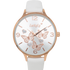 Reloj Ruthy - Blanco con Oro Rosa