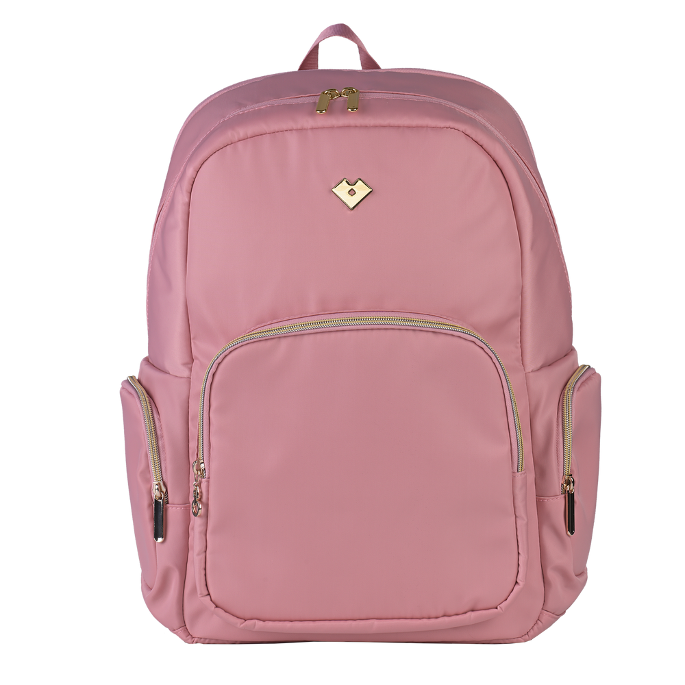 Mochila kipling top oro rosa