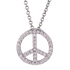 Collar Peace & Love - Plata