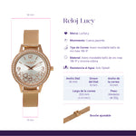 Reloj Lucy - Oro Rosa