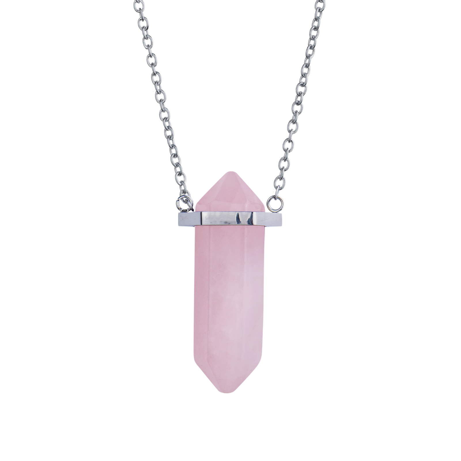 Collar Orly Cuarzo Rosa LuckyLy